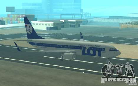 Boeing 737 LOT Polish Airlines для GTA San Andreas