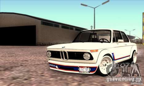 BMW 2002 Turbo для GTA San Andreas