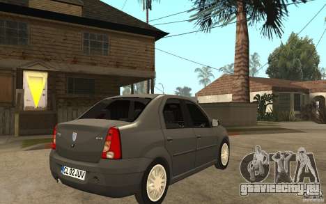 Dacia Logan Prestige 1.6 16v для GTA San Andreas