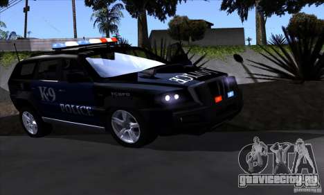 NFS Undercover Police SUV для GTA San Andreas