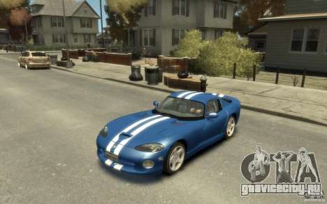Dodge Viper GTS для GTA 4