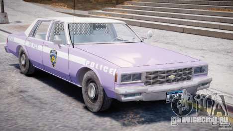 Chevrolet Impala Police 1983 v2.0 для GTA 4
