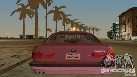 BMW 540i e34 1992 для GTA Vice City