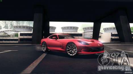 Dodge SRT Viper GTS 2012 V1.0 для GTA San Andreas