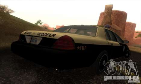 Ford Crown Victoria Florida Police для GTA San Andreas