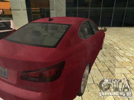 Lexus IS 350 для GTA San Andreas