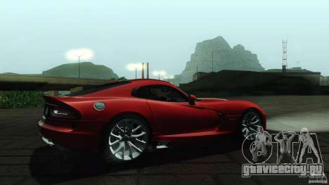 Dodge SRT Viper GTS 2012 V1.0 для GTA San Andreas