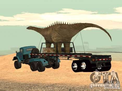Прицеп Динозавр для GTA San Andreas