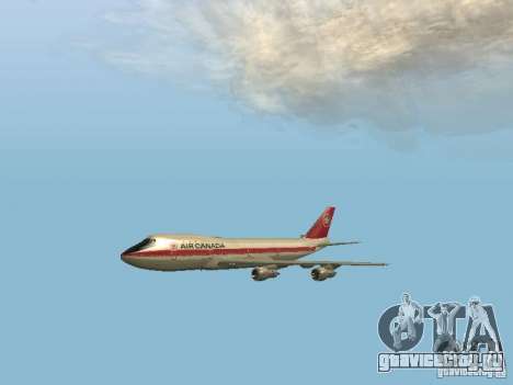 Boeing 747 Air Canada для GTA San Andreas
