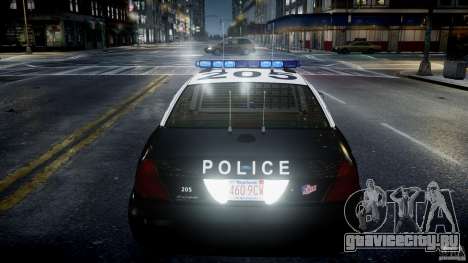 Ford Crown Victoria Massachusetts Police [ELS] для GTA 4