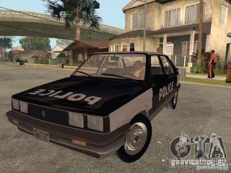Renault 11 Police для GTA San Andreas
