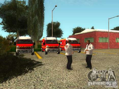 Оживление больницы в Форт Карсон для GTA San Andreas