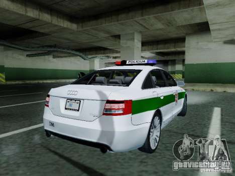 Audi A6 Police для GTA San Andreas