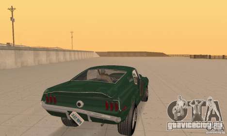 Ford Mustang Bullitt 1968 v.2 для GTA San Andreas