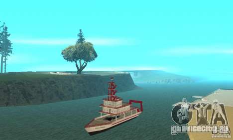 Vice City Ferryboat для GTA San Andreas