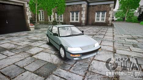 Honda CRX 1991 для GTA 4