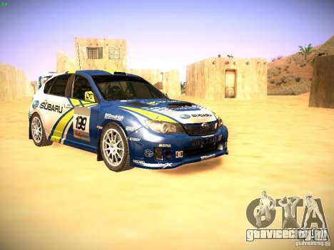 Subaru impreza Tarmac Rally для GTA San Andreas