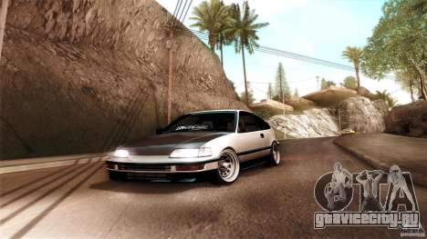 Honda CRX JDM для GTA San Andreas