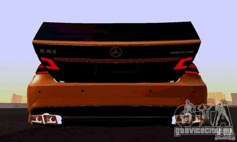 Mercedes-Benz E63 AMG для GTA San Andreas