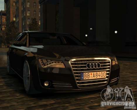 Audi A8 2010 для GTA 4