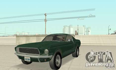 Ford Mustang Bullitt 1968 v.2 для GTA San Andreas