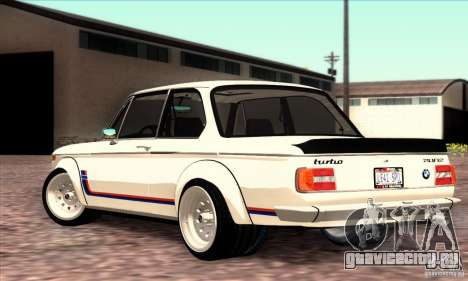 BMW 2002 Turbo для GTA San Andreas