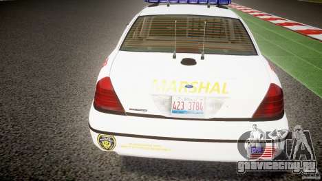 Ford Crown Victoria US Marshal [ELS] для GTA 4