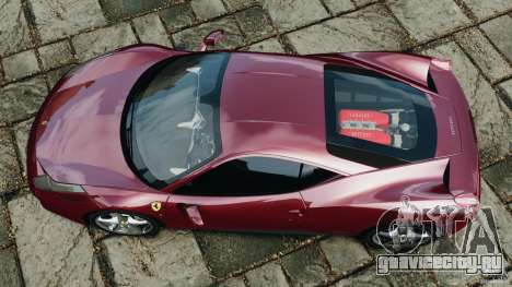 Ferrari 458 Italia 2010 v2.0 для GTA 4