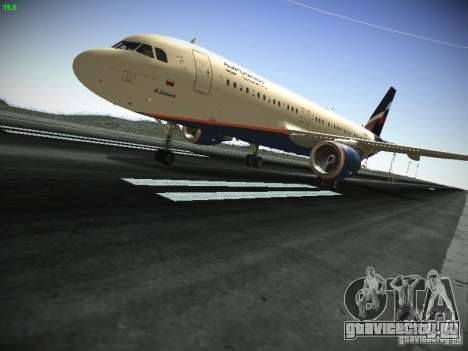 Airbus A320 АэроФлот Российские Авиалинии для GTA San Andreas