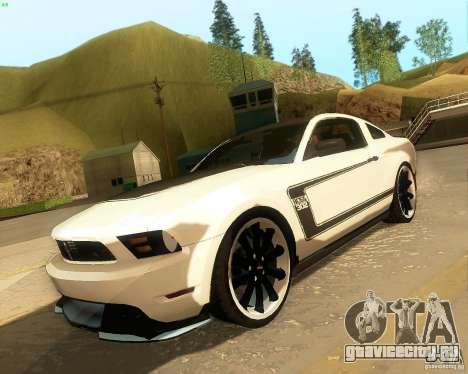 Ford Mustang Boss 302 2011 для GTA San Andreas