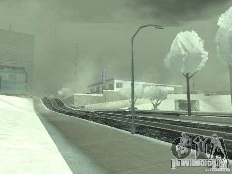 Снег v2.0 для GTA San Andreas