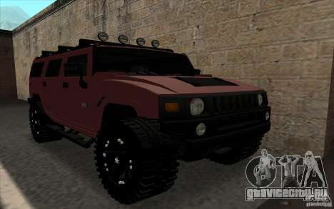 Hummer H2 для GTA San Andreas