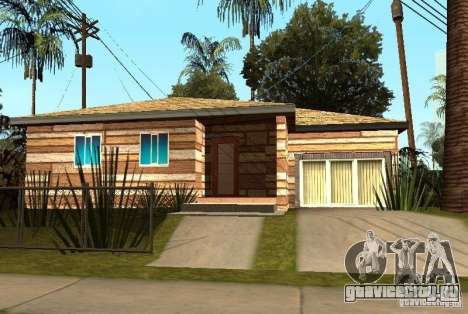 Новые текстуры домов на Гроув Стрит для GTA San Andreas