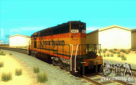 Chessie System sd40-2 для GTA San Andreas