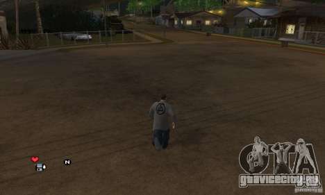 Свитер Линкин Парк v0.1 beta для GTA San Andreas