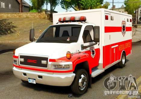 GMC C5500 Topkick Ambulance для GTA 4