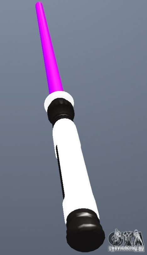Lightsabre v2 Purple для GTA San Andreas