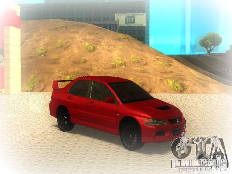 Mitsubishi Lancer Evolution IX MR 2006 для GTA San Andreas