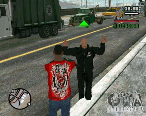 Dwayne The Rock Johnson для GTA San Andreas