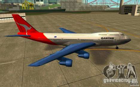 Boeing Qantas 747-400 для GTA San Andreas