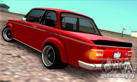 BMW 2002 Turbo для GTA San Andreas