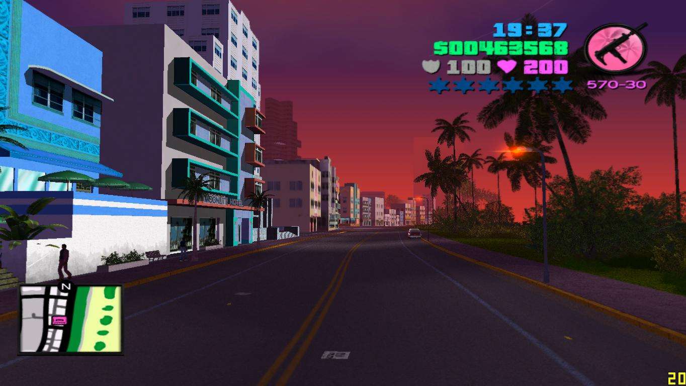 Карта gta san andreas для gta vice city