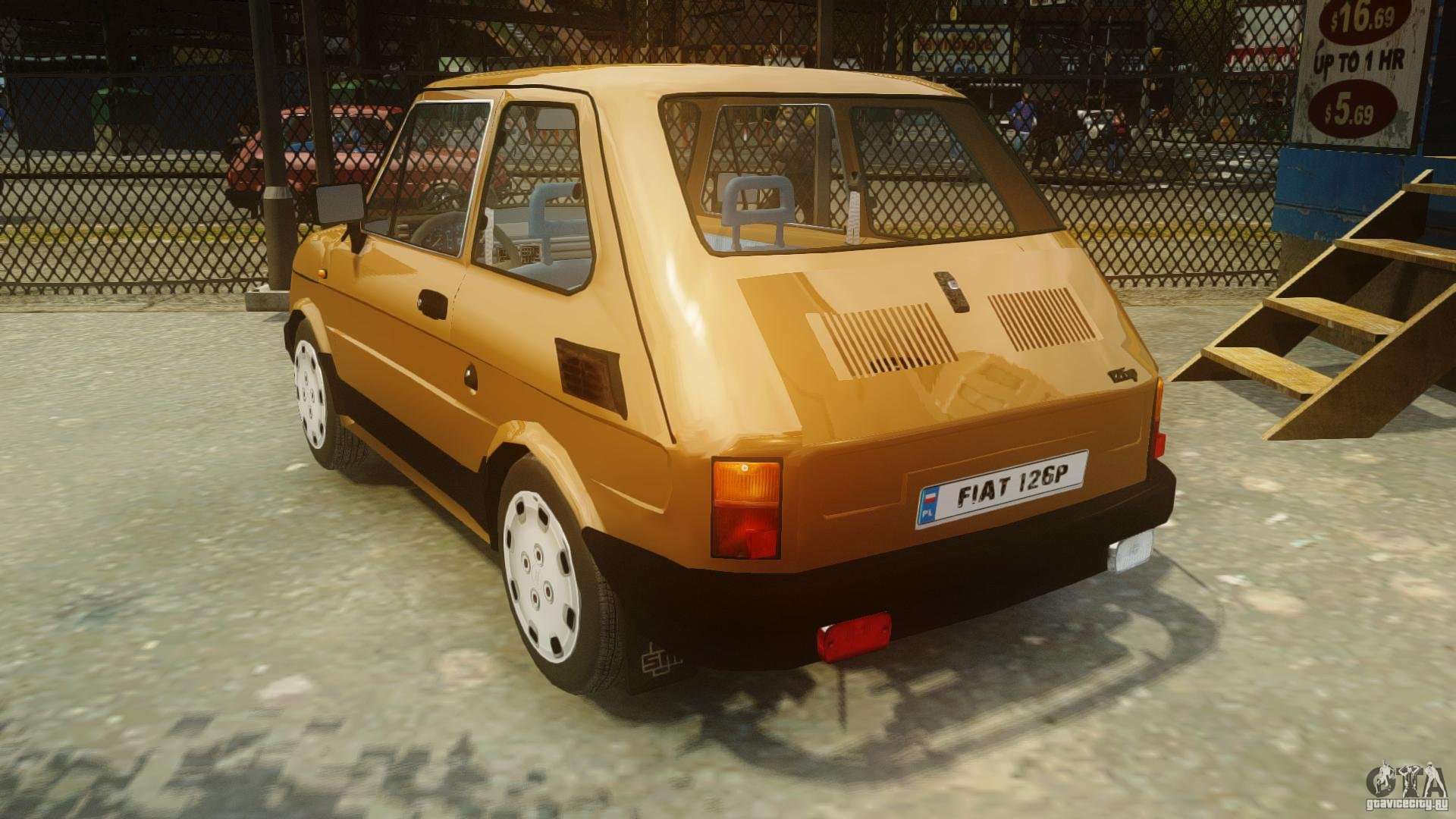 Fiat 126p FL Polski 1994 Wheels 2 для GTA 4