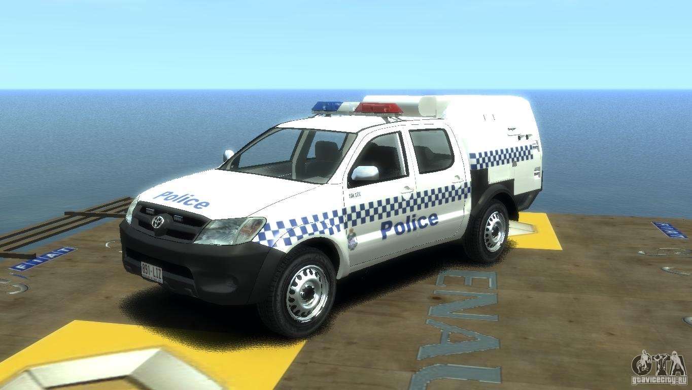 Toyota Hilux Australian Police ELS.