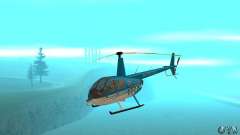 Robinson R44 Raven II NC 1.0 телевидение для GTA San Andreas