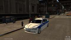 BMW 550i Azeri Police YPX для GTA 4