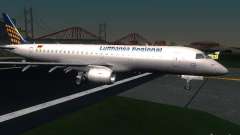 Embraer ERJ 190 Lufthansa Regional для GTA San Andreas