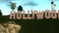 Надпись Hollywood для GTA San Andreas