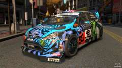 Ford Fiesta Rallycross - Ken Block (Hoonigan) 2013 для GTA 4