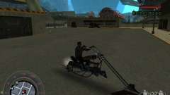 Байкерский мотоцикл из Alien City для GTA San Andreas